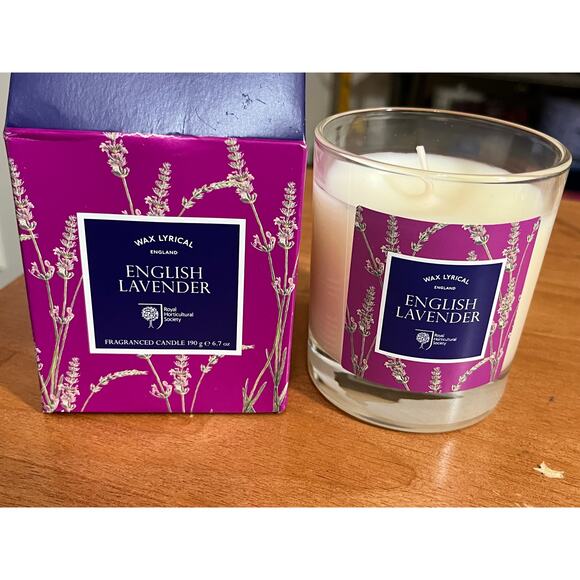 WAX LYRICAL English Lavender 6.7oz NEW - Picture 2 of 3